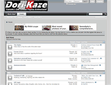 Tablet Screenshot of dorikaze.net